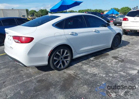 2015 Chrysler 200 C from USA, damaged, VIN 1C3CCCEG6FN648583